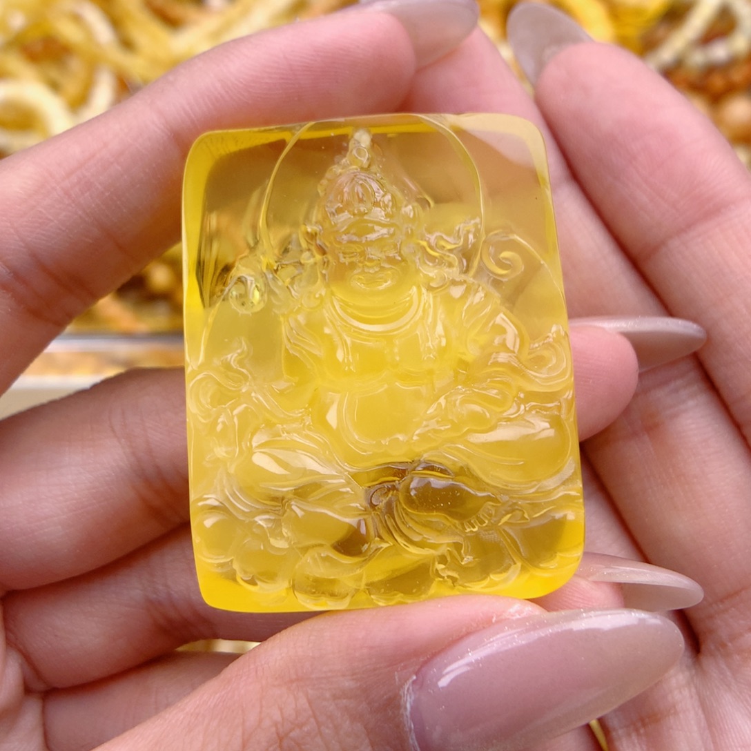 琥珀未镶嵌珠宝奇石