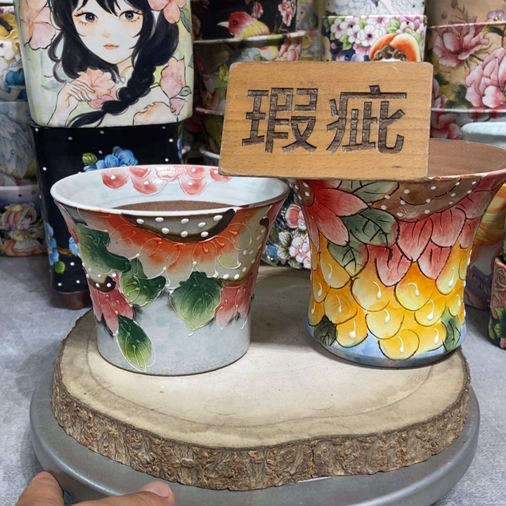 景德镇艺术手绘作品