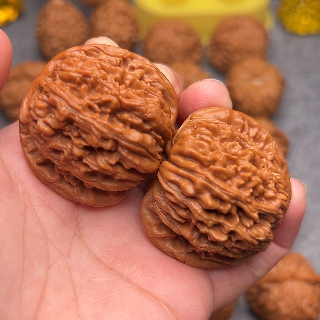 把件文玩核桃45精品四座楼