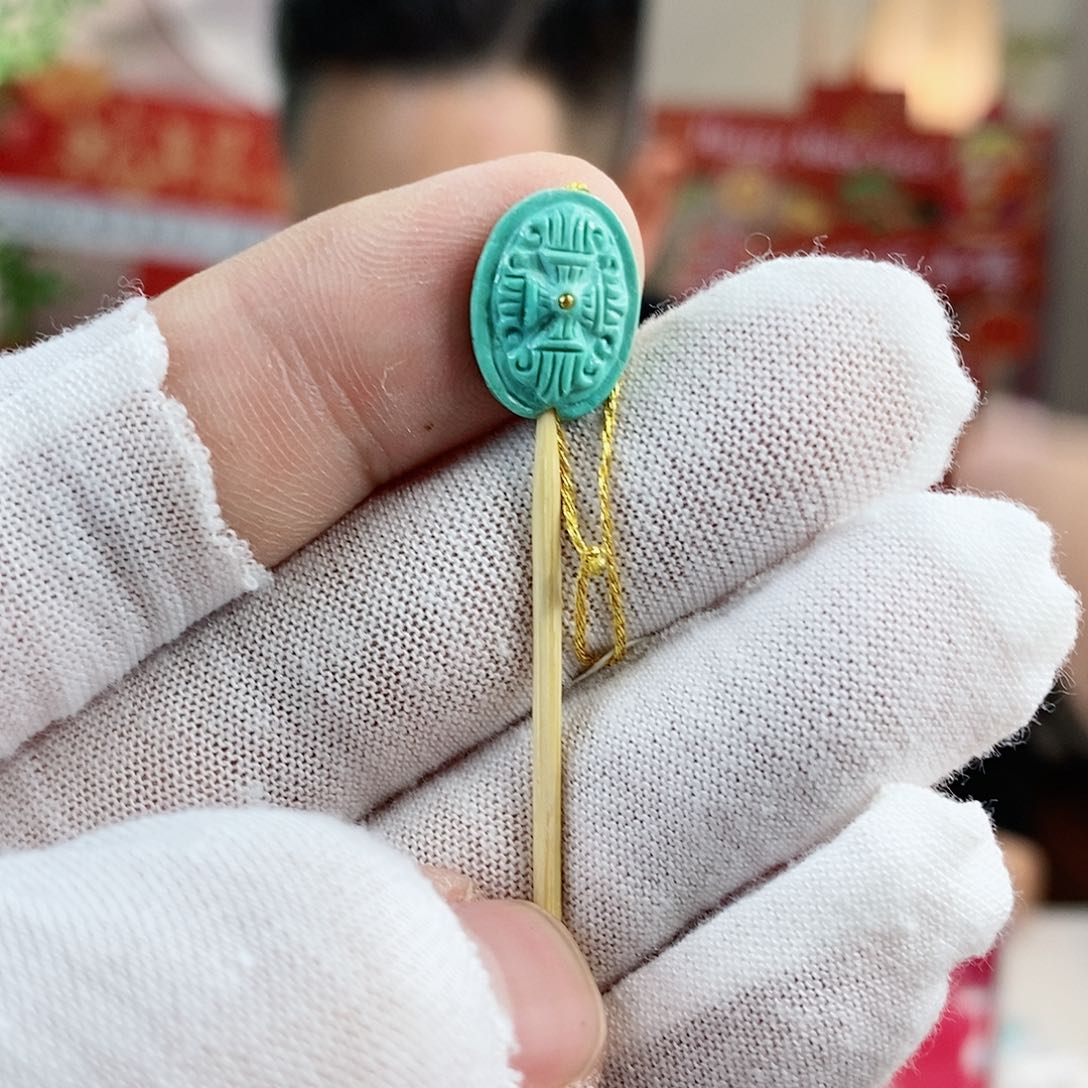 绿松石珠宝奇石未镶嵌