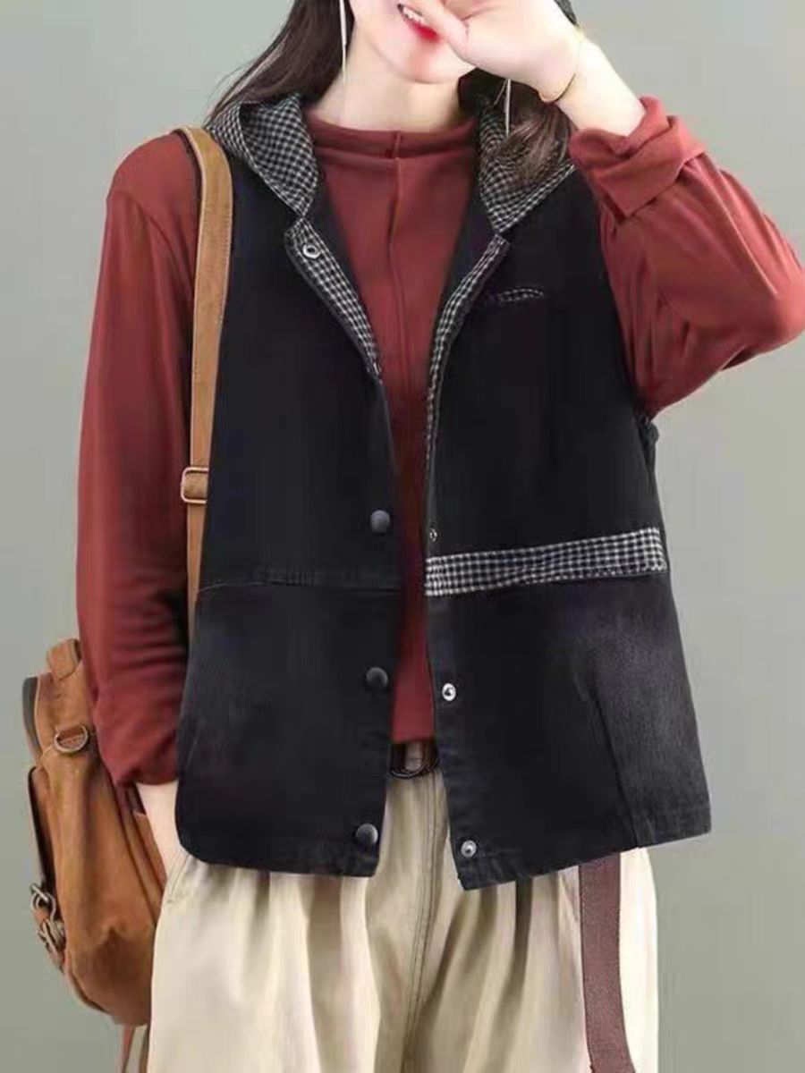 【马夹】春夏季高档新款上衣设计感时装女装服装2307[ES]Q