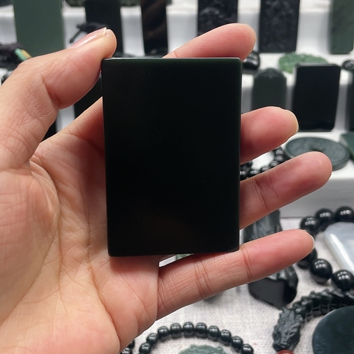 【闪购商品】颈饰未镶嵌和田玉（青玉）无****6