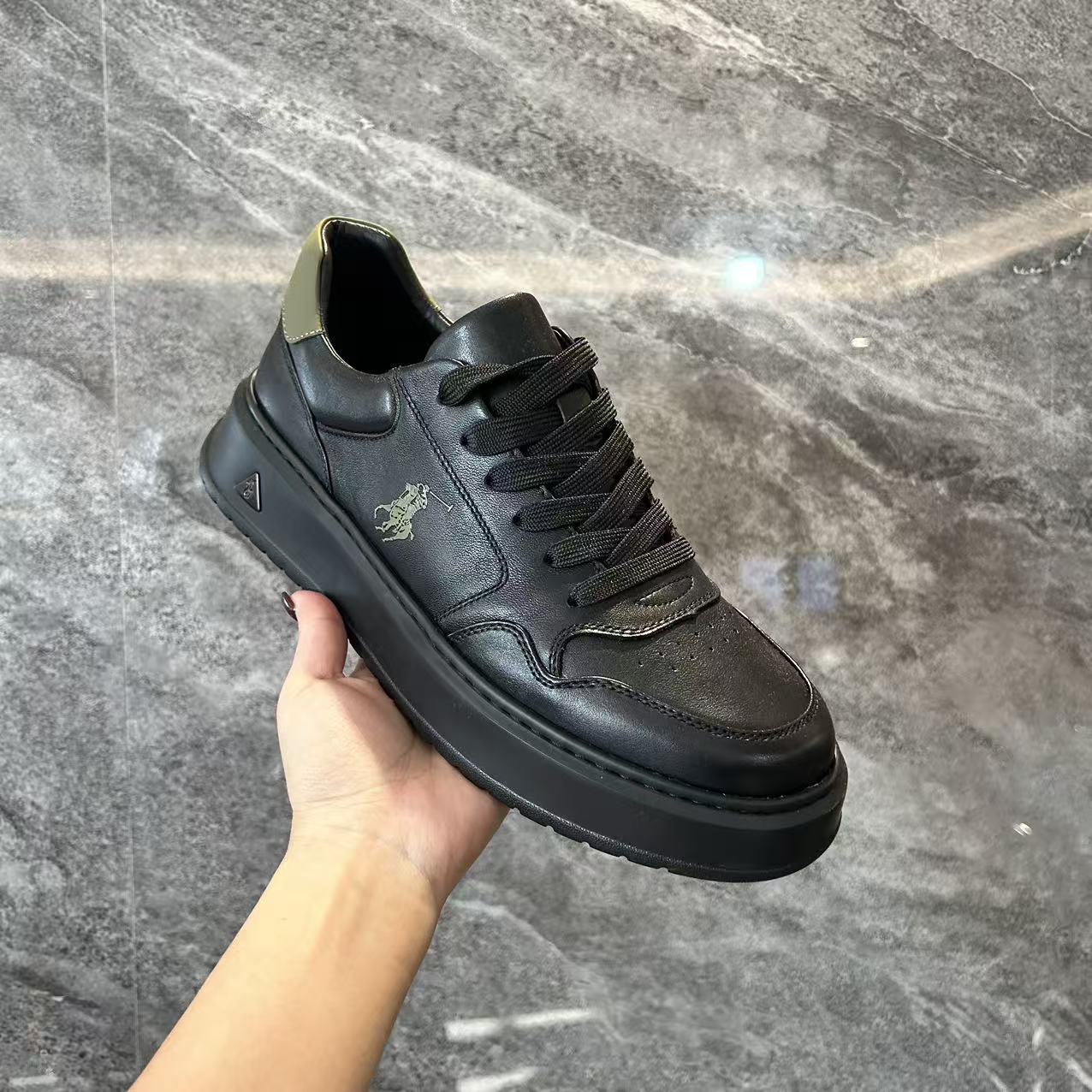 【经典滑板|现货】四季广州男士高端头层舒适百搭休闲鞋2116