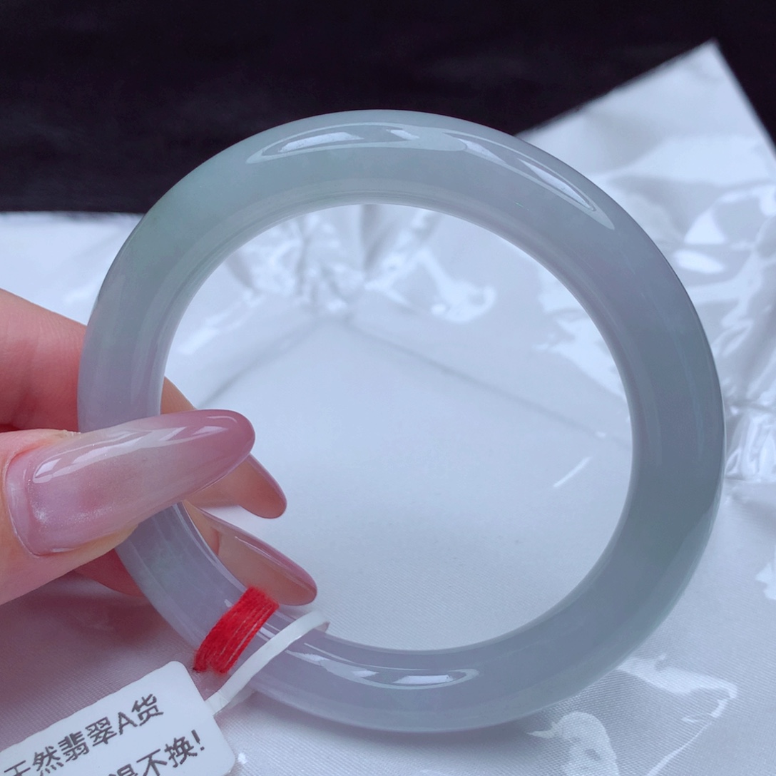 翡翠未镶嵌手镯手镯55