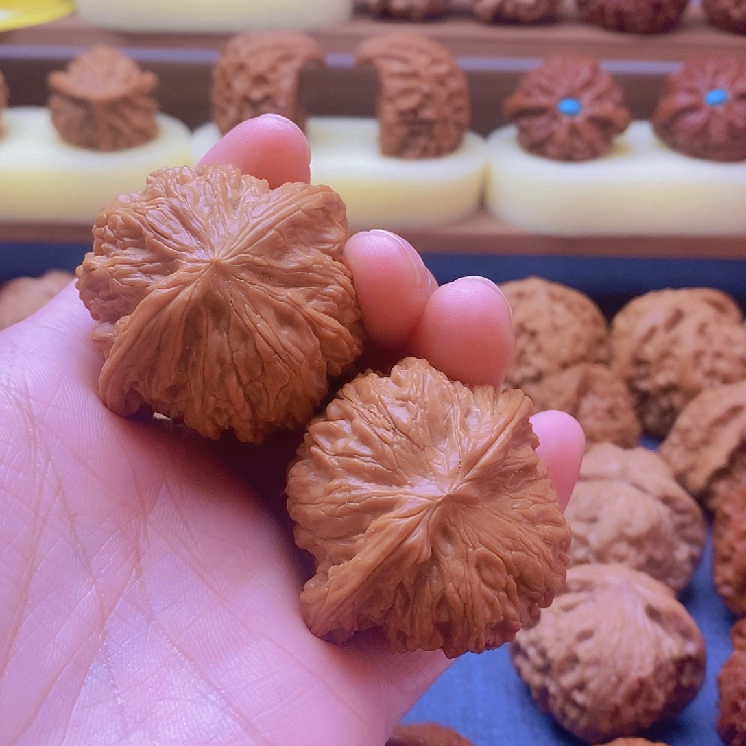 44➕正磨文玩核桃打底