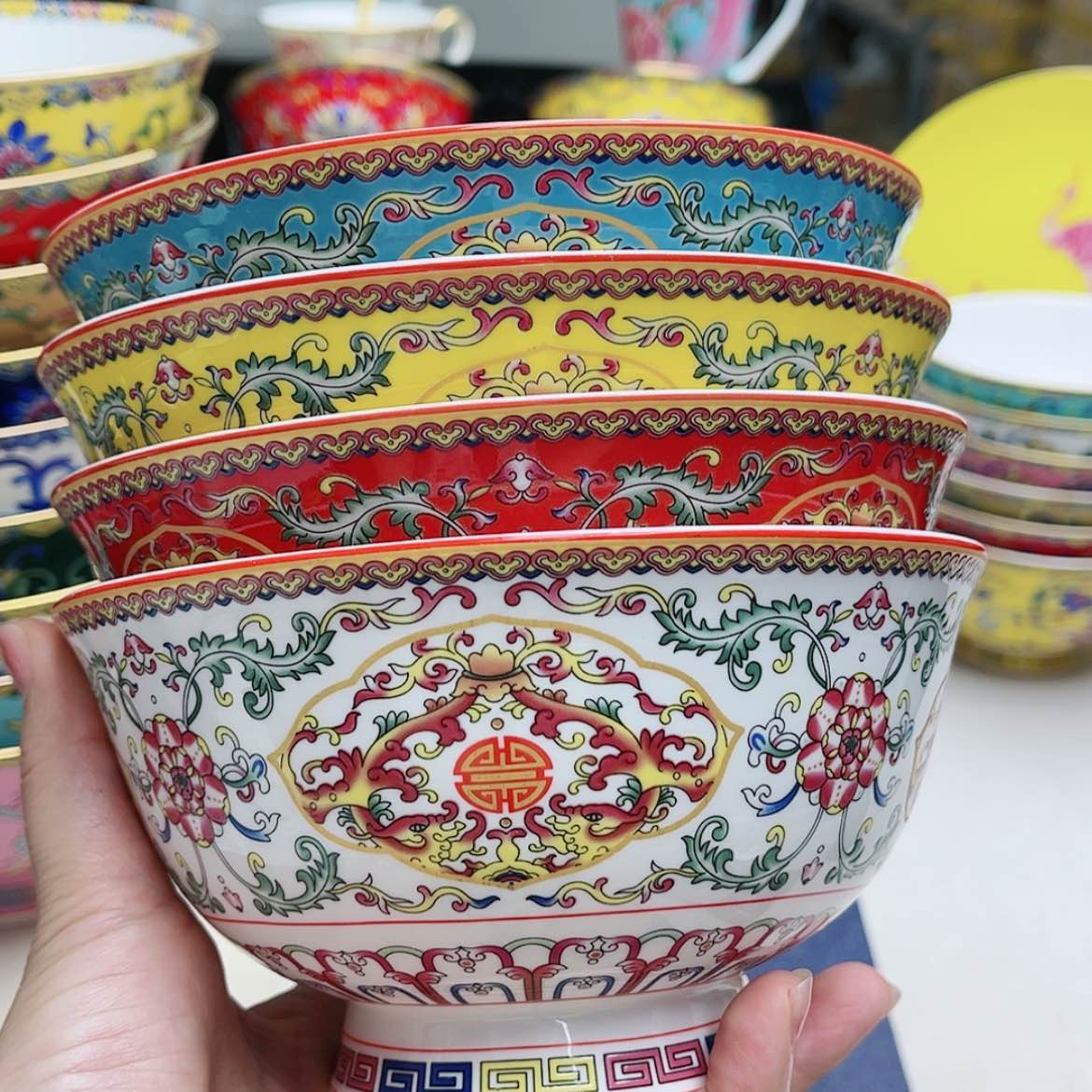 【闪购商品】珐琅6寸4个………………