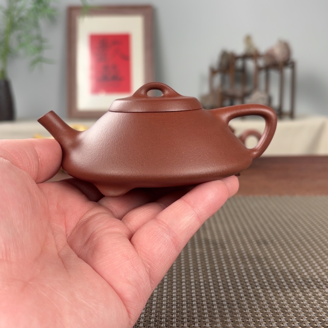 紫砂茶壶黄龙山原矿紫砂壶170