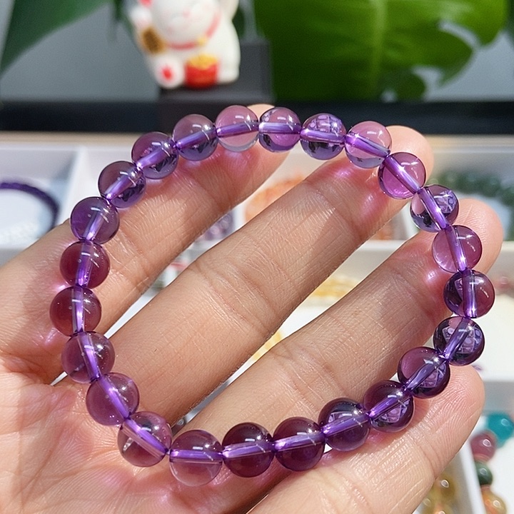 水晶手链未镶嵌紫水晶