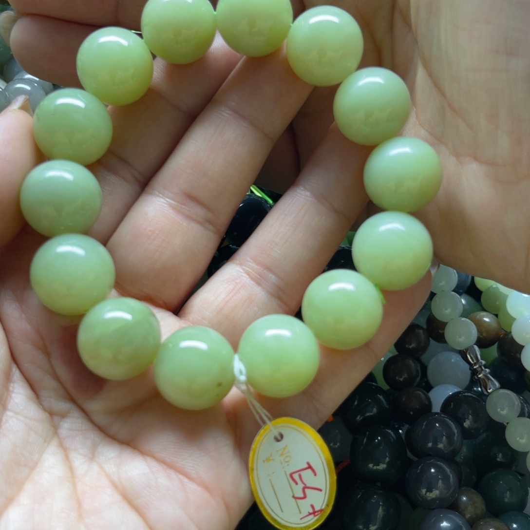 和田玉手链未镶嵌