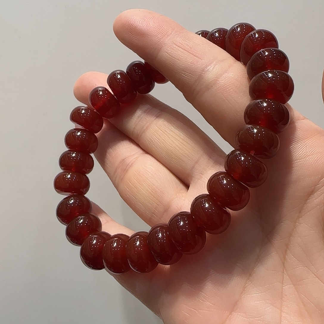 玛瑙/玉髓手链未镶嵌弥*