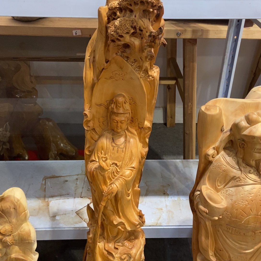 柏木（崖柏）太行崖柏根雕摆件