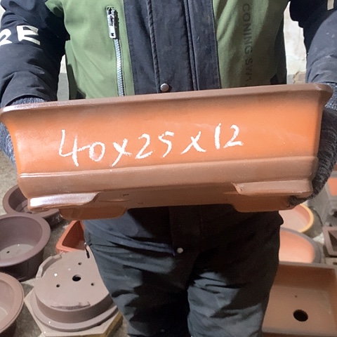 紫砂花盆手工制作