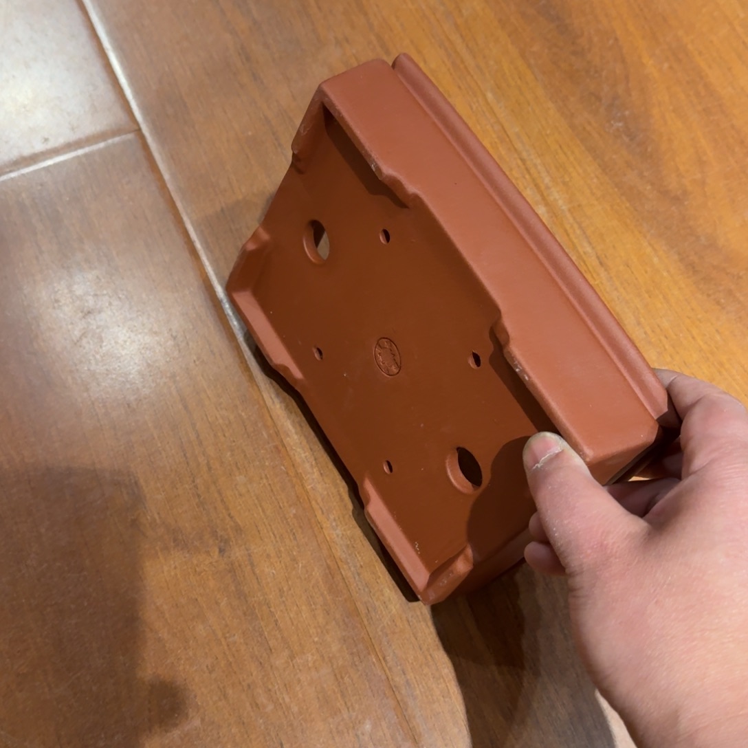 紫砂花盆原矿紫泥