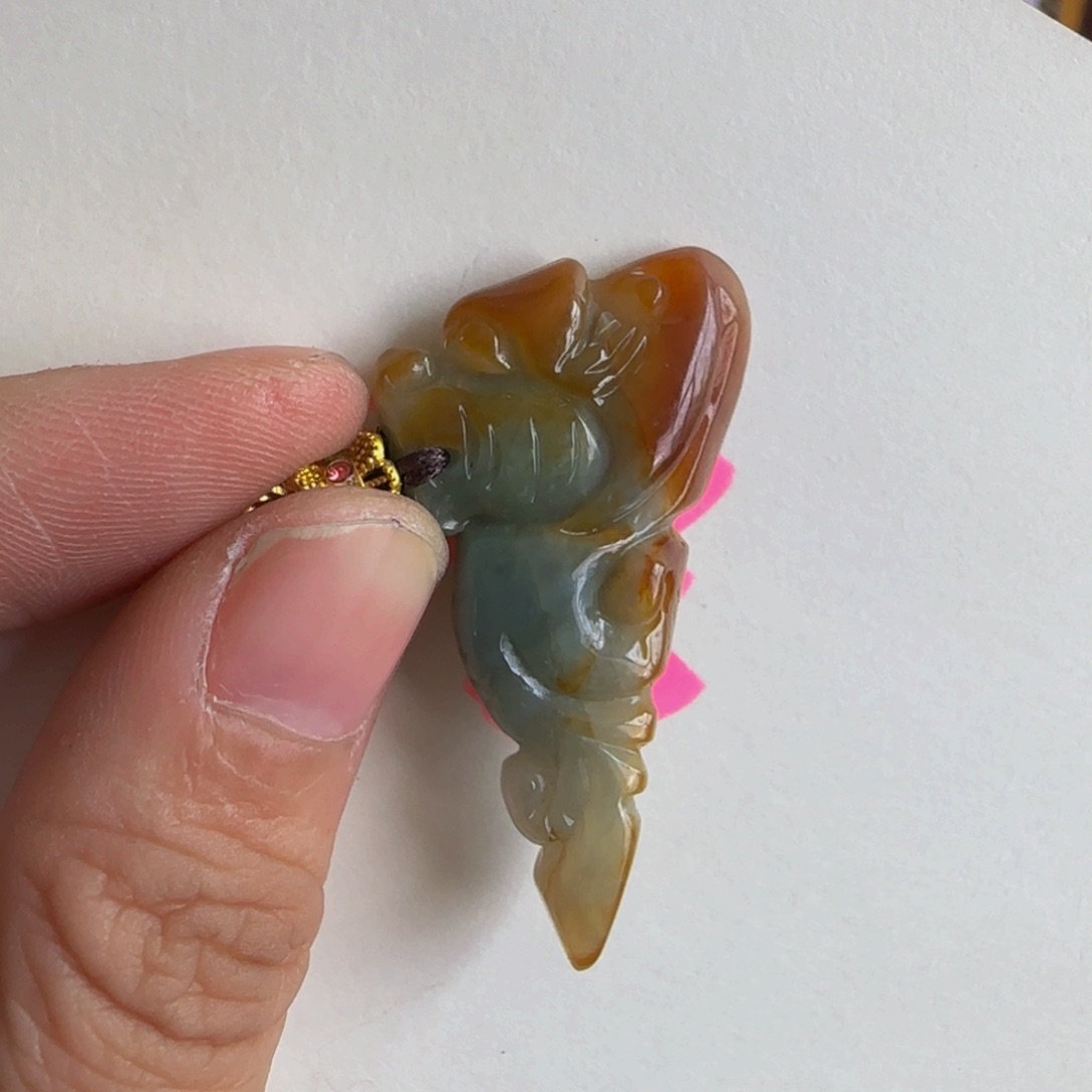 颈饰未镶嵌翡翠航****～老坑
