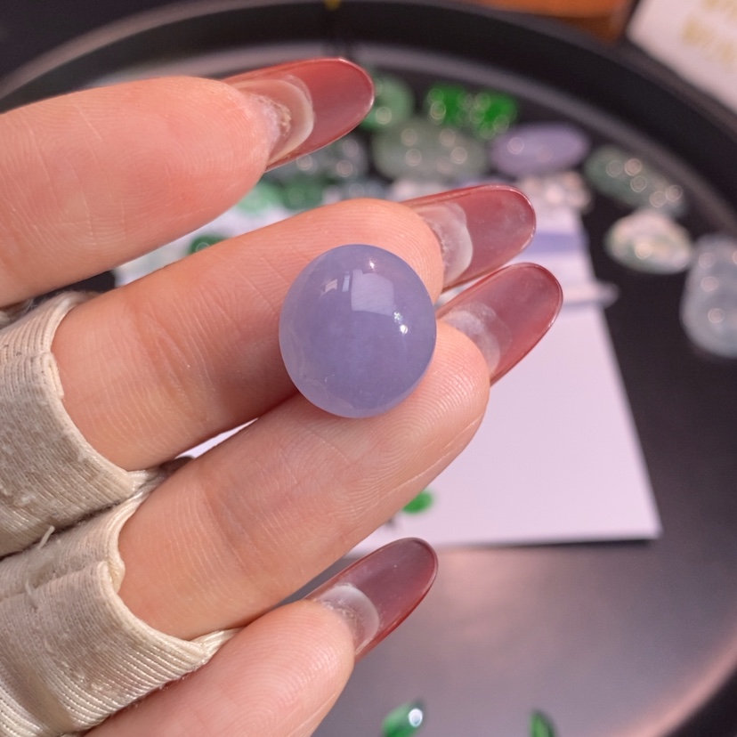 【闪购商品】翡翠挂件未镶嵌蛋面