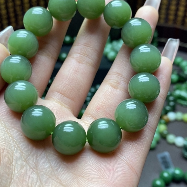 和田玉手串未镶嵌