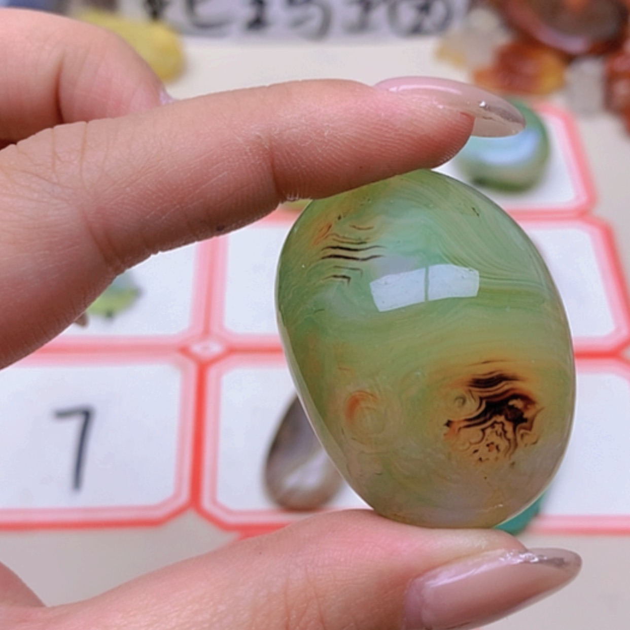 【闪购商品】未镶嵌玛瑙/玉髓珠宝半成品《****]