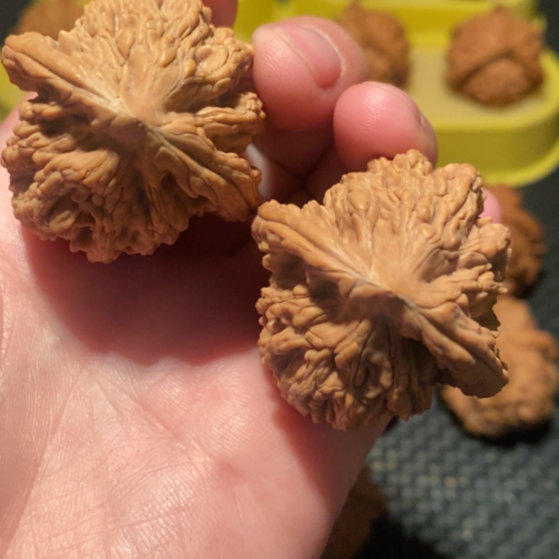 【闪购商品】文玩核桃把件麦穗虎头