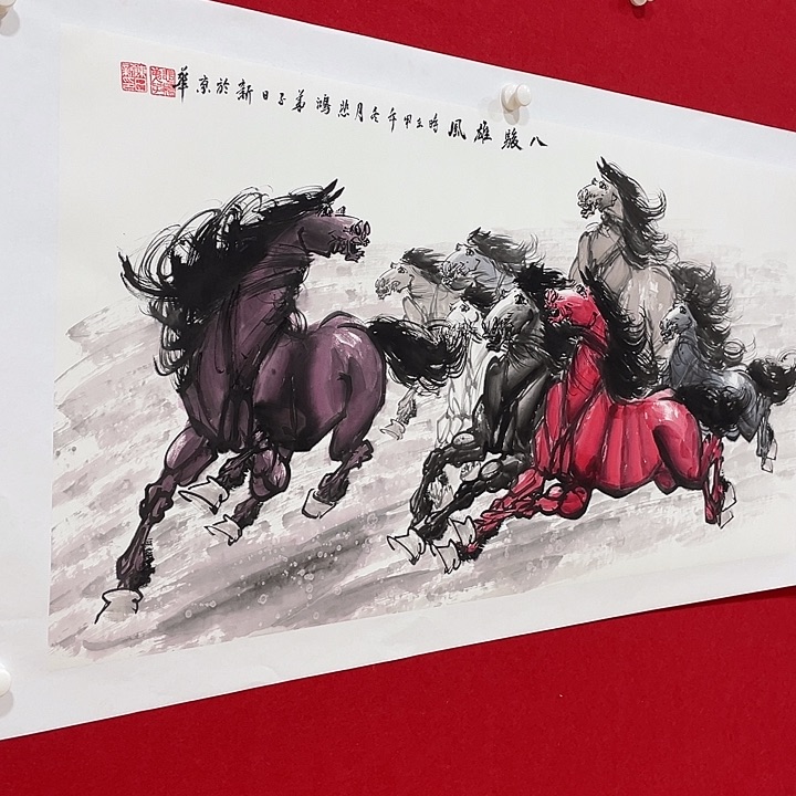 日新画作欣赏作品