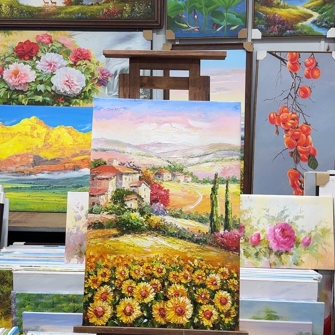 油画6090油画作品展作品展作品