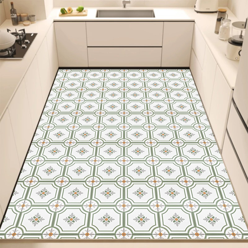 家用吸水皮革加厚防水皮革可裁剪免打理耐脏防水防滑入户厨房垫