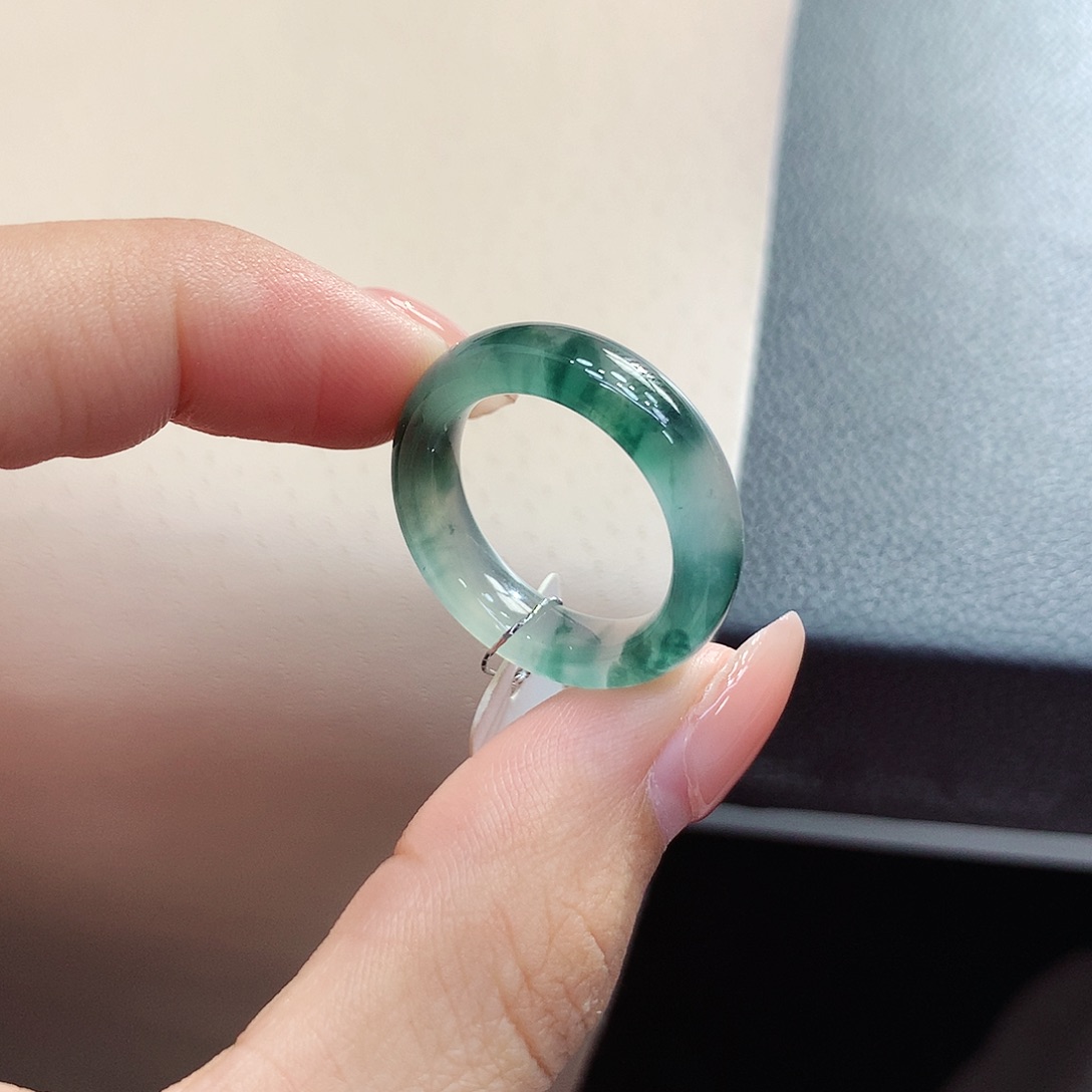 未镶嵌戒指翡翠14.15号