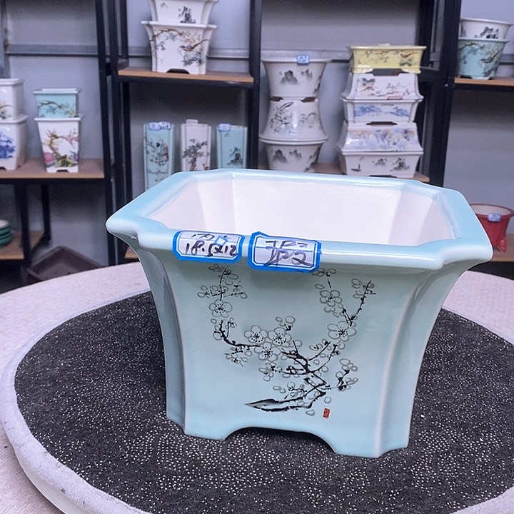 紫砂的花盆很漂亮17