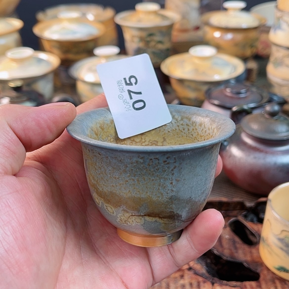 【闪购商品】沁庐柴窑古法柴烧全手工茶具