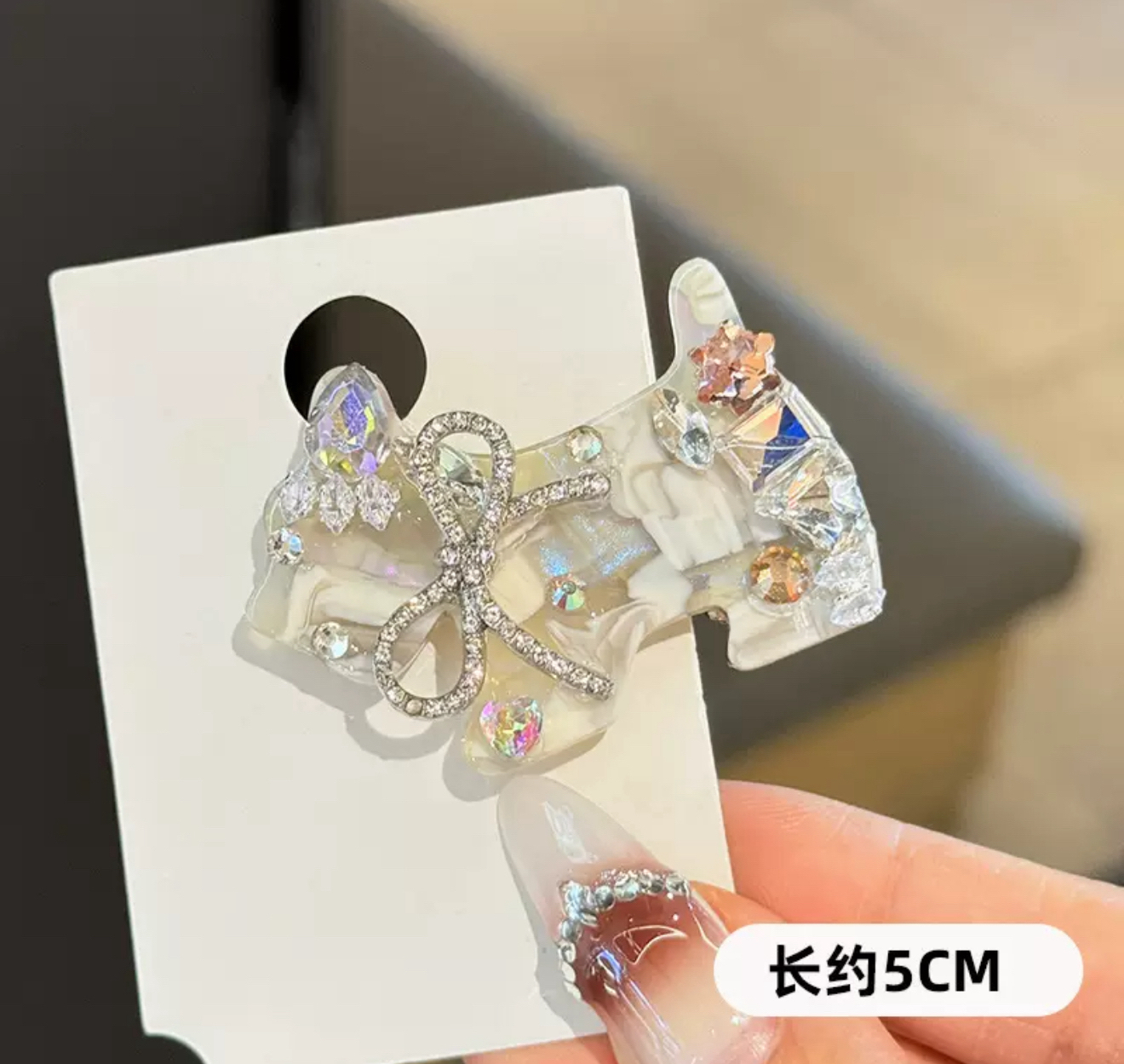 韩国醋酸小狗发夹（单只）