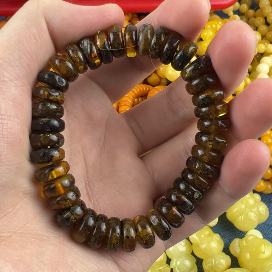 琥珀未镶嵌珠宝奇石