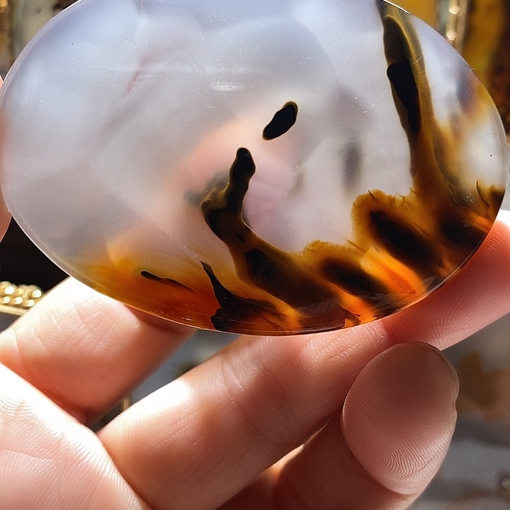 玛瑙/玉髓未镶嵌颈饰