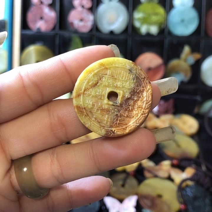 未镶嵌岫玉岫玉挂件