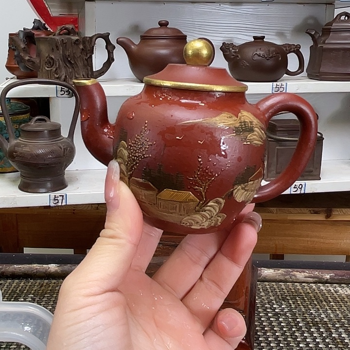 紫砂茶壶全手工制作