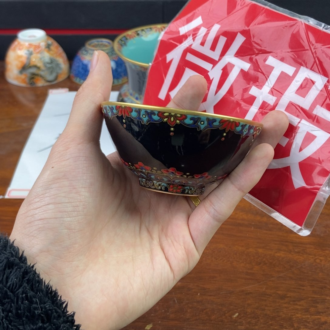 杯景德镇手绘陶瓷艺术