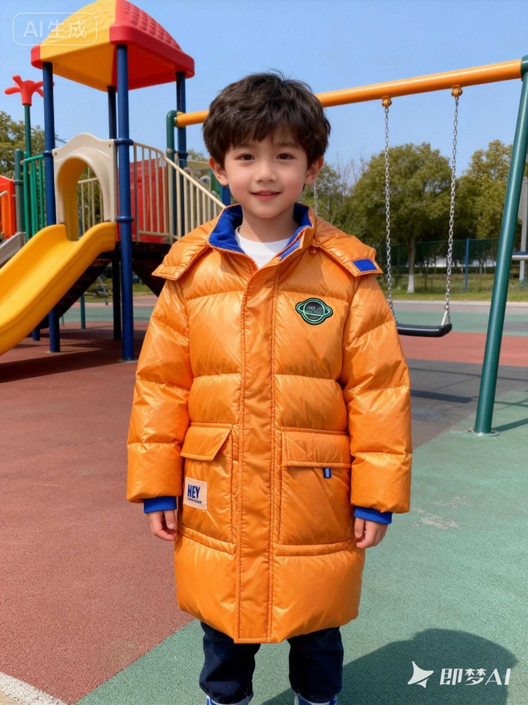 加厚中长款秋冬男90绒羽绒服