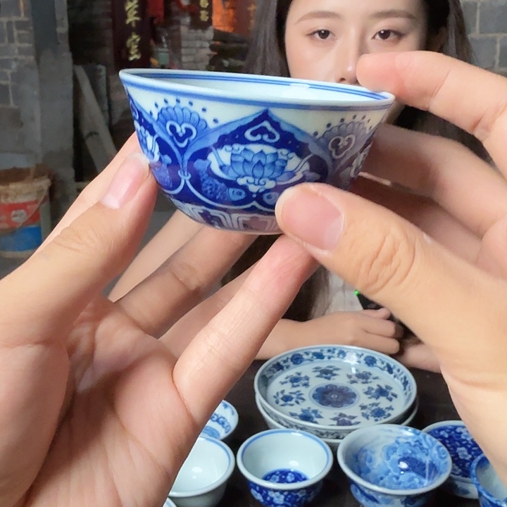 杯子三兔共耳卧足杯75cc