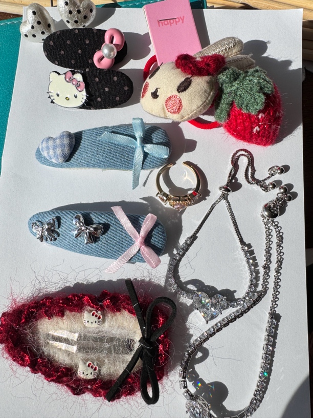 【连麦自选包】韩式发饰（No退No换）头饰少女可爱手工