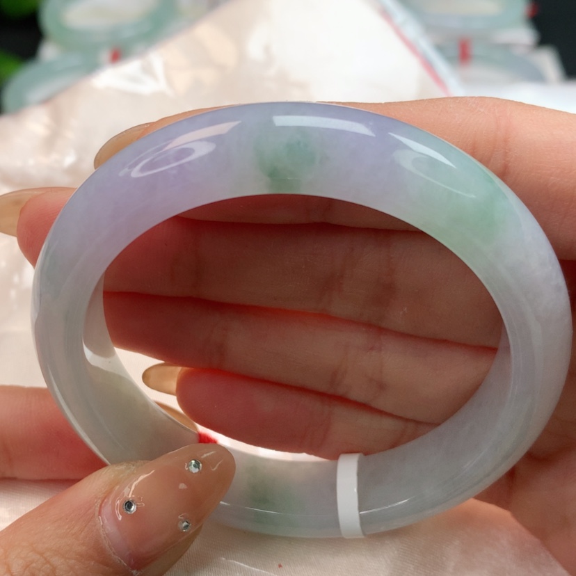 【闪购商品】翡翠手镯未镶嵌天然翡翠手镯