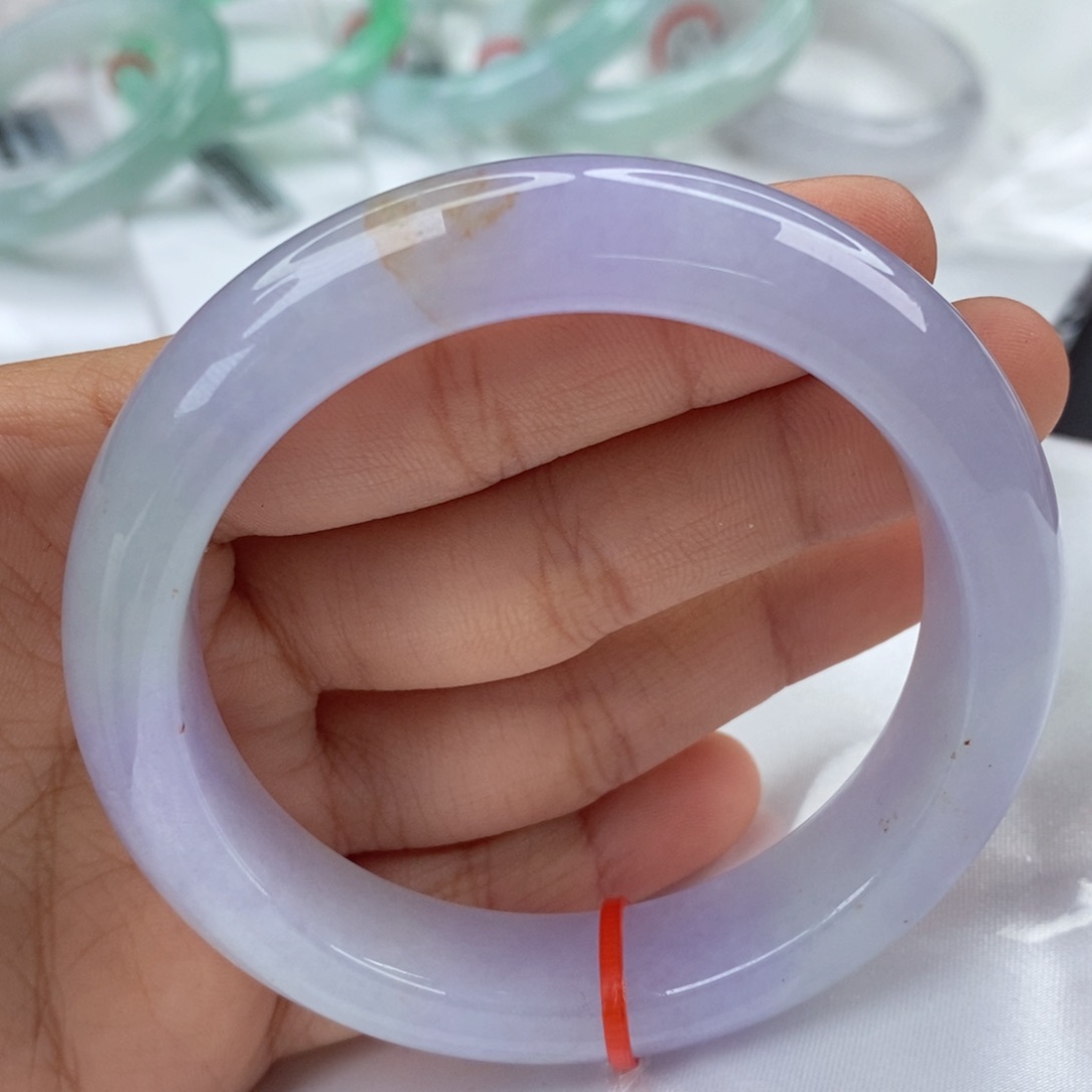 翡翠手镯未镶嵌56.7圈