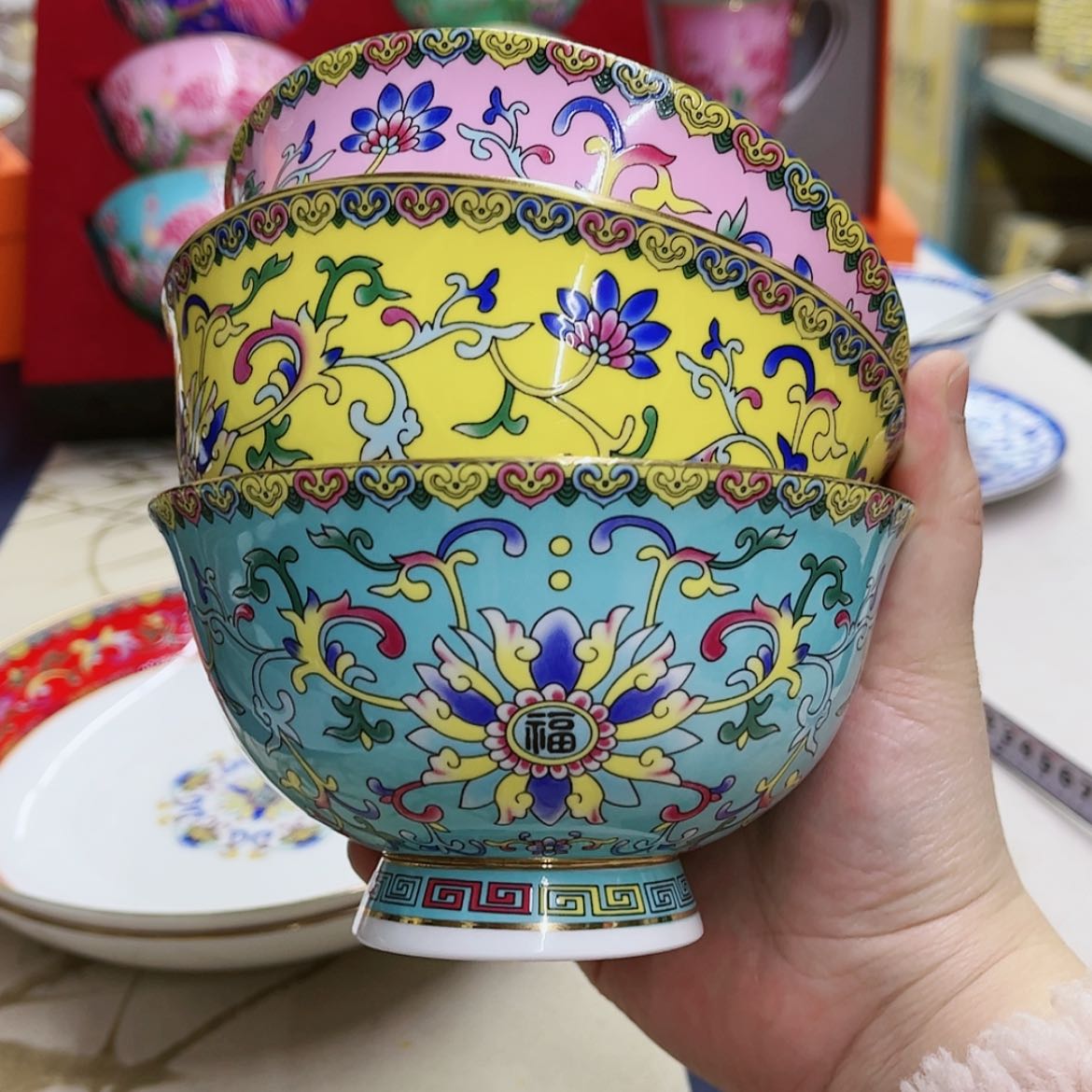 【闪购商品】珐琅5英寸6混。。。。。