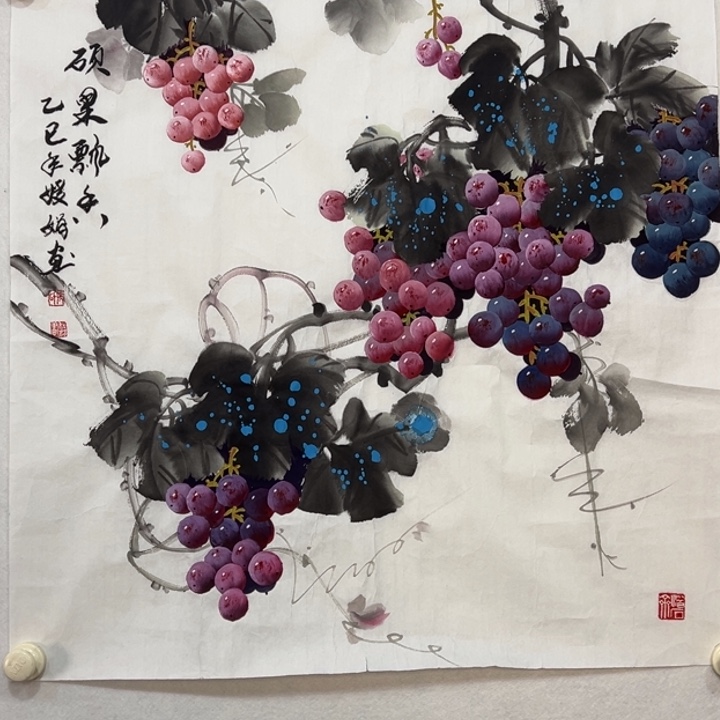 国画纯手绘手工国画作品福利