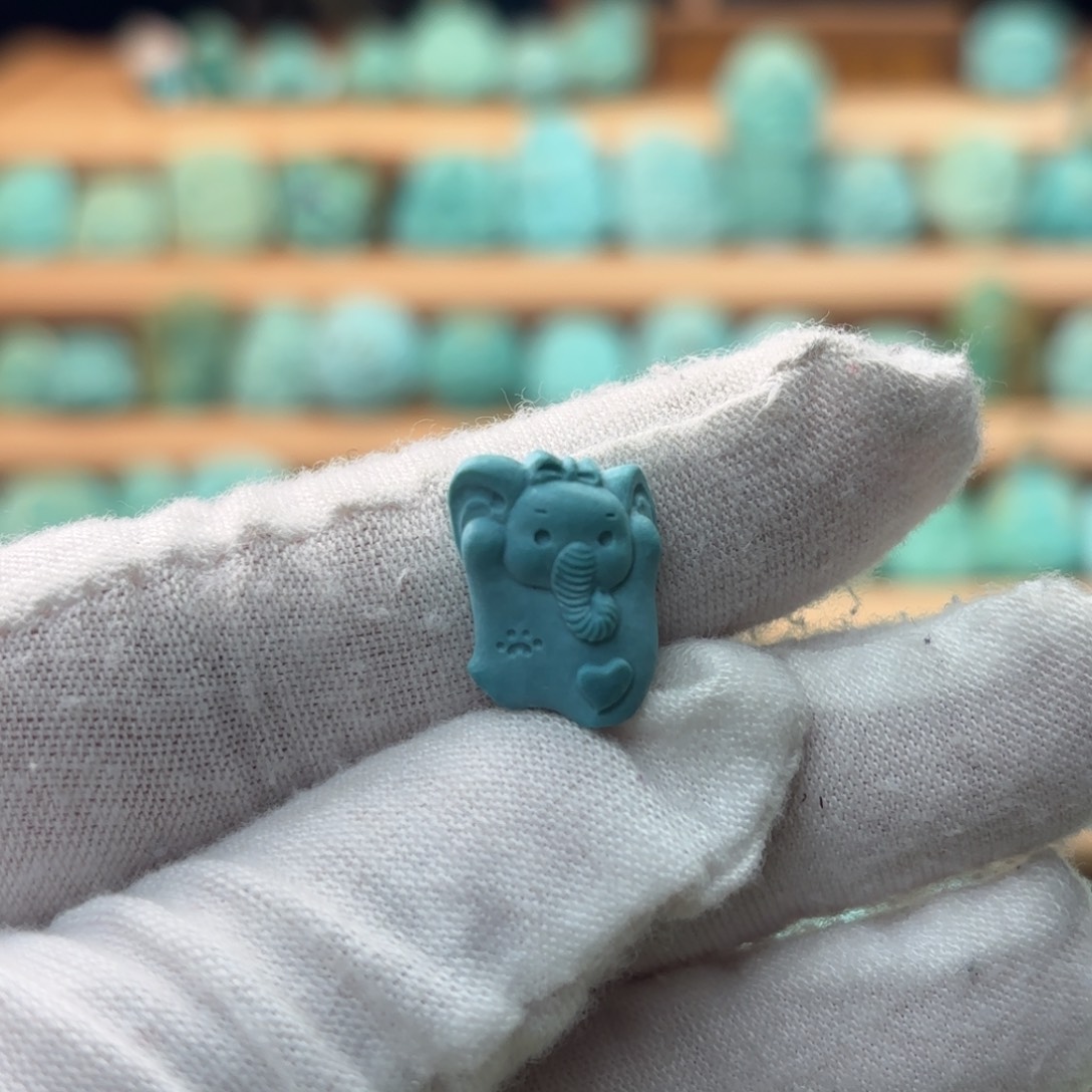 绿松石未镶嵌配饰