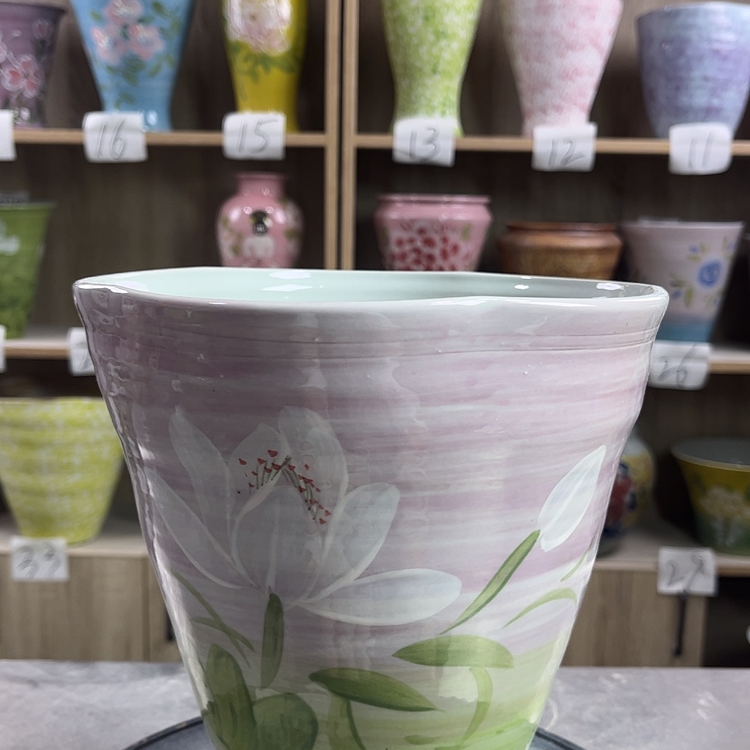 景德镇陶瓷花盆花盆