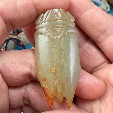 和田玉挂件未镶嵌