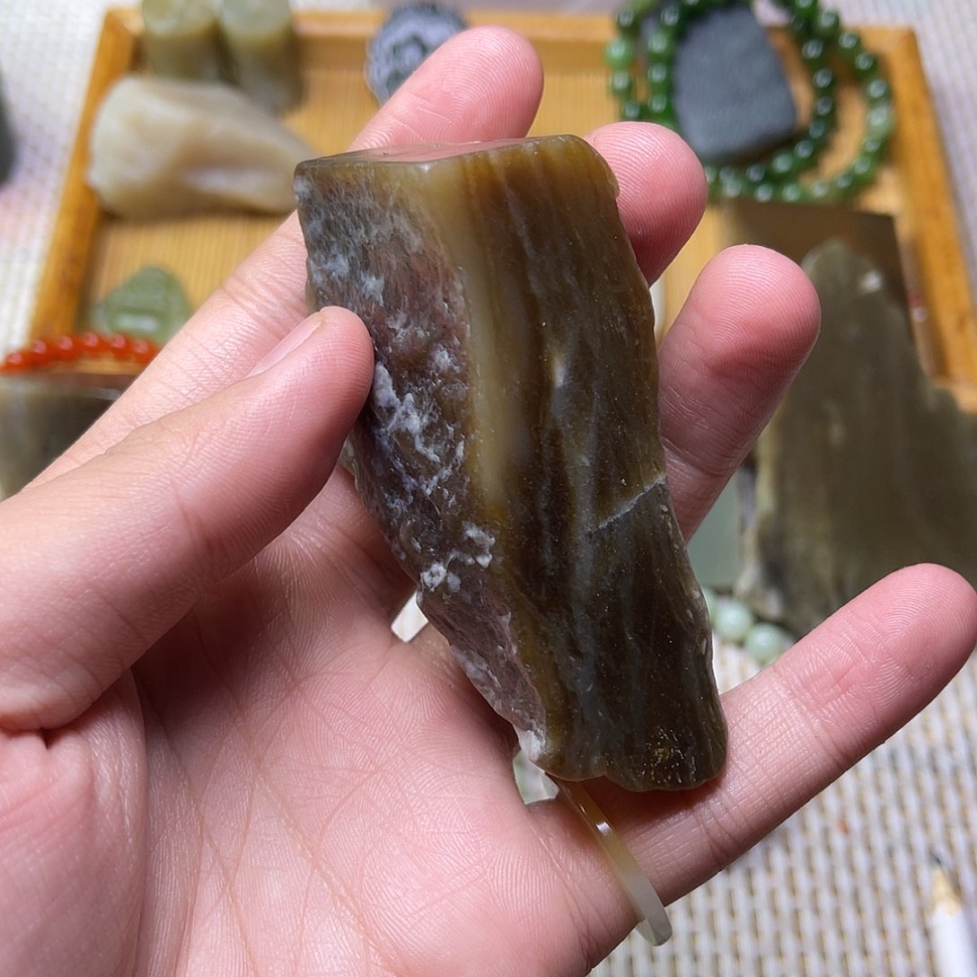未镶嵌和田玉车挂