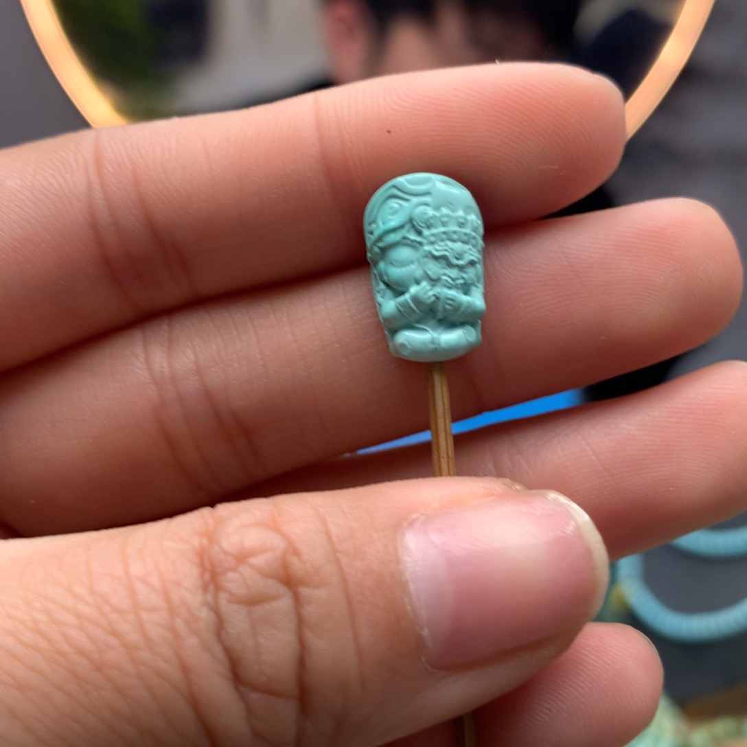 绿松石挂件未镶嵌