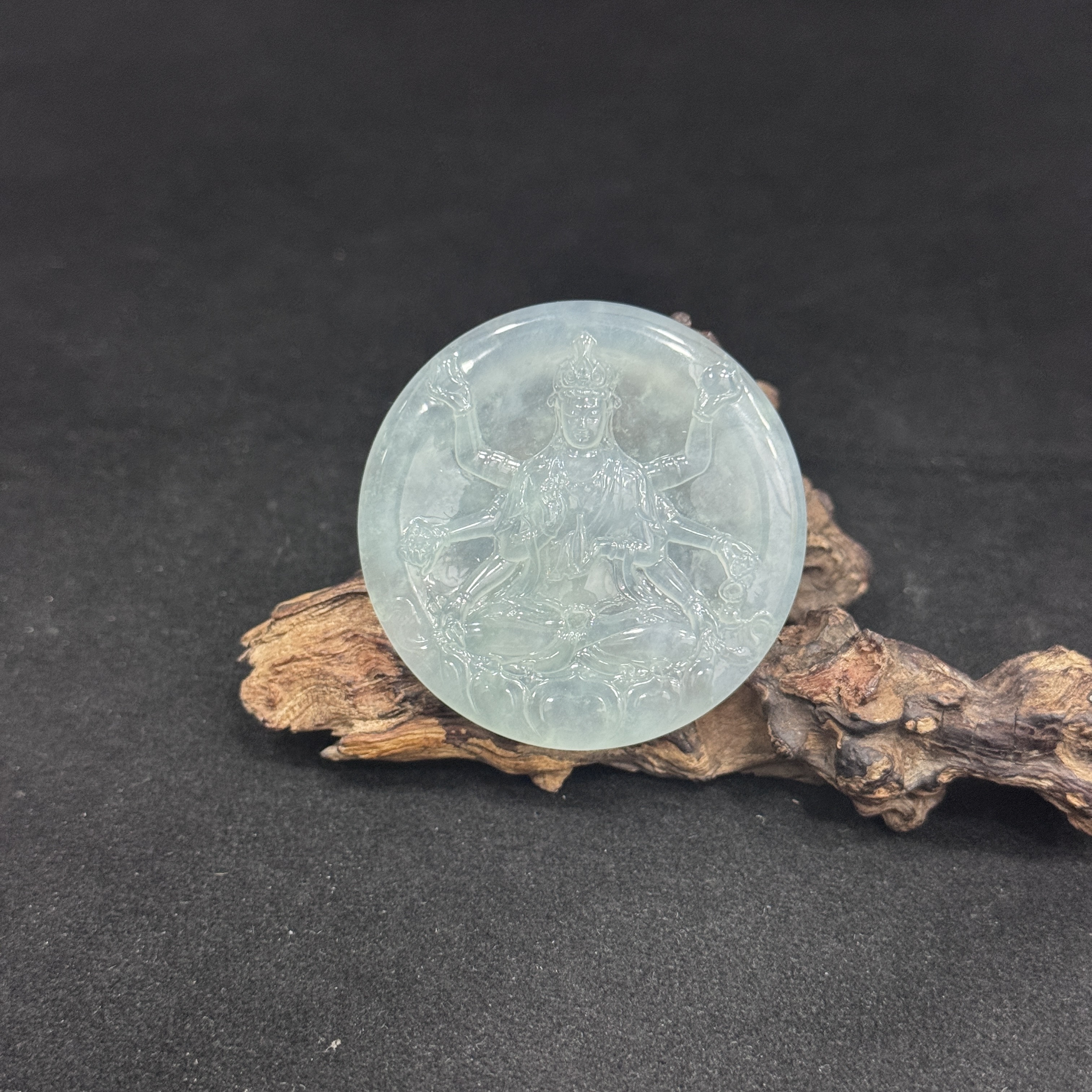 【诚翠拍品第一百零四期午】翡翠99吊坠XY5002