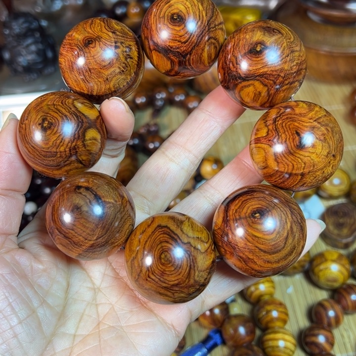 黄花梨/降香黄檀自**受海南黄花梨天眼尺寸3.0