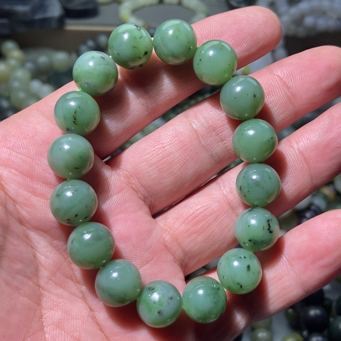 和田玉手链未镶嵌