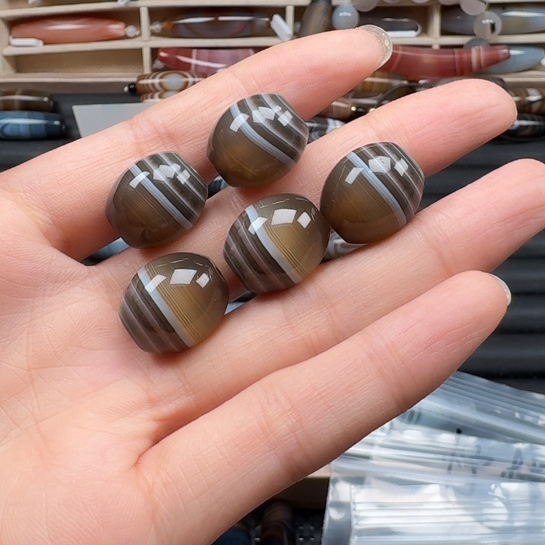 一****玛瑙/玉髓未镶嵌颈饰